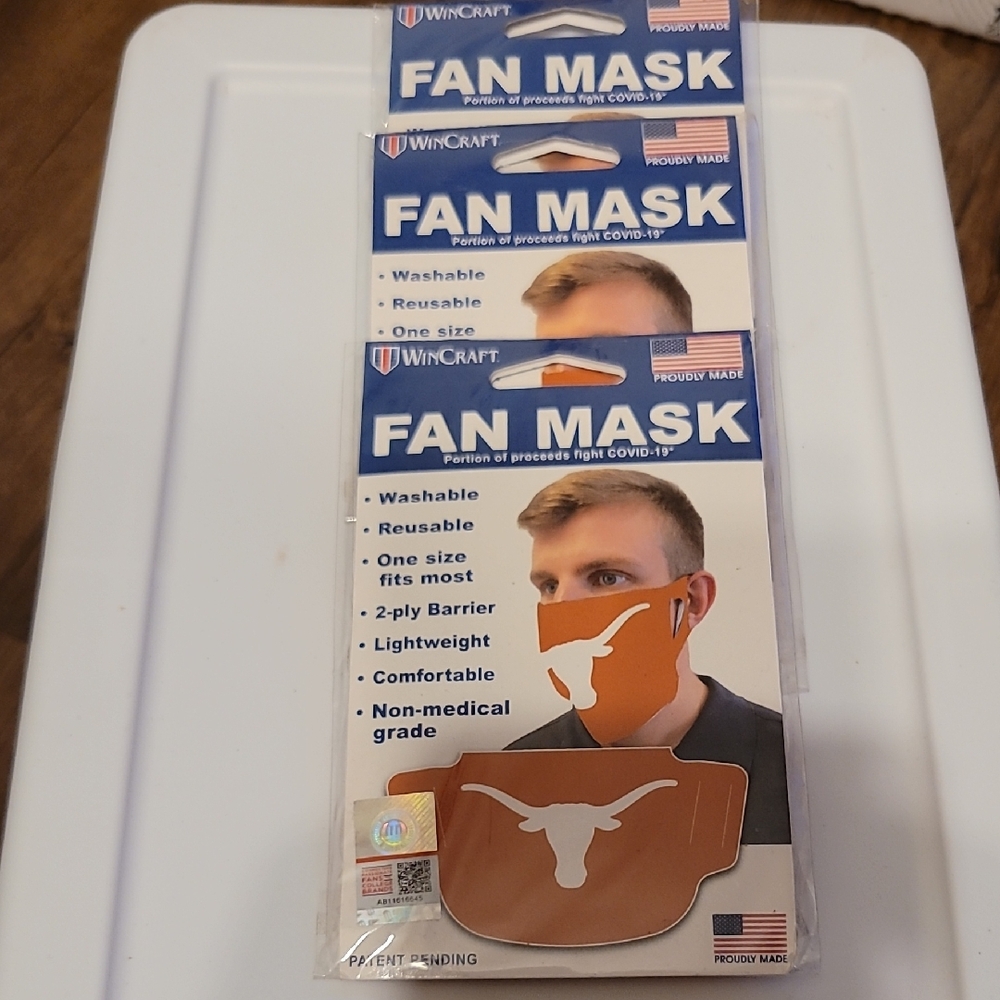 Wincraft Burnt Orange Longhorn Fan Mask